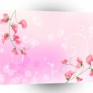 Abstract Flowers Warm Colors Romance Abstract A1 Xlarge Canvas