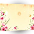 Abstract Flowers Warm Colors Spring A1 Xlarge Canvas