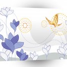 Abstract Flowers White Nature A1 Xlarge Canvas