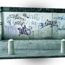 Abstract Geneva Graffiti A1 Xlarge Canvas