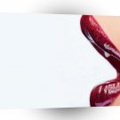 Abstract Girl Glossy Lips A1 Xlarge Canvas