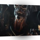 Abstract Horror Beauties Ugliest Beast A1 Xlarge Canvas