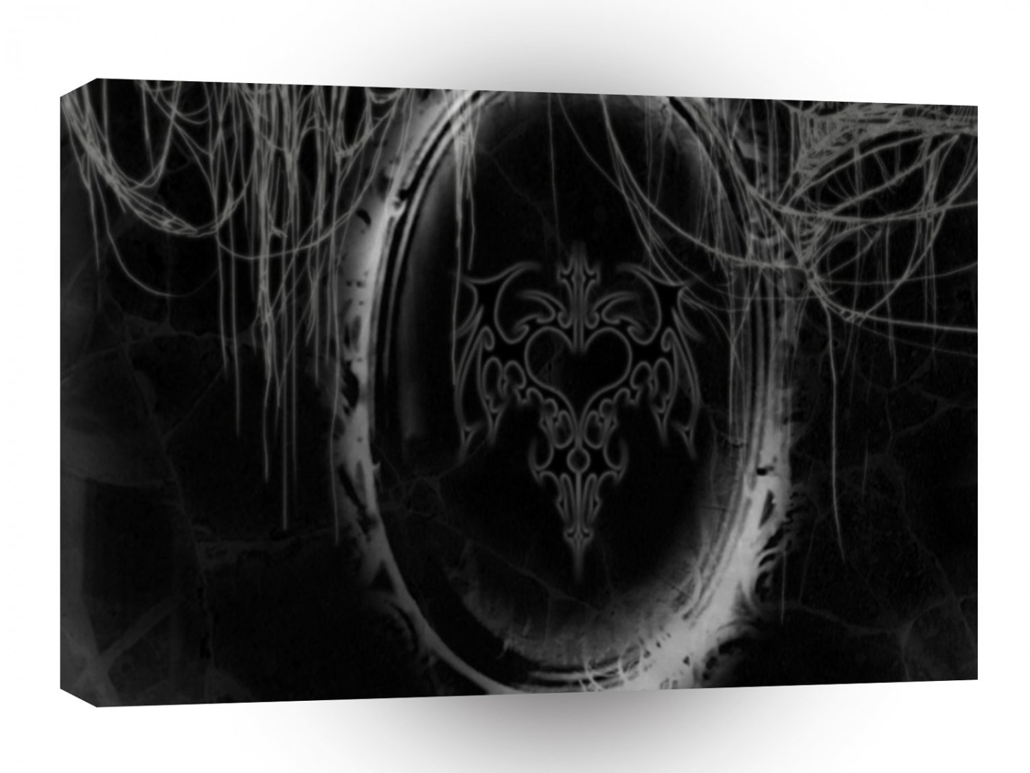 Abstract Horror Black Mirror A1 Xlarge Canvas