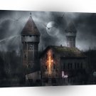 Abstract Horror Dark Places A1 Xlarge Canvas