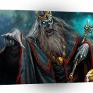 Abstract Horror Demon Emperor A1 Xlarge Canvas