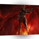 Abstract Horror Demoniac Stands Against A1 Xlarge Canvas