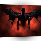 Abstract Horror Fallen Human Evil Tribe A1 Xlarge Canvas