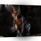 Abstract Horror Gargoyle Appears A1 Xlarge Canvas