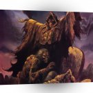 Abstract Horror Ghost Of Graved A1 Xlarge Canvas