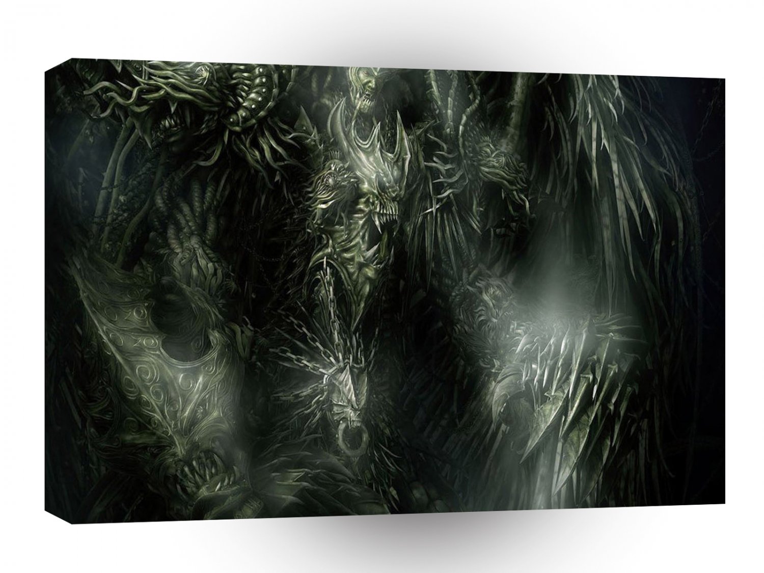 Abstract Horror Monster Demon King A1 Xlarge Canvas