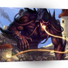Abstract Horror No Escape Demon Dinner A1 Xlarge Canvas