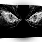 Abstract Horror Smoking Out Eyes A1 Xlarge Canvas