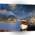 Abstract Landscape Ballynakill Harbor Ireland A1 Xlarge Canvas