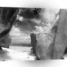 Abstract Landscape Big Boulder Beach A1 Xlarge Canvas