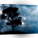 Abstract Landscape Galaxy Planet Treetops A1 Xlarge Canvas