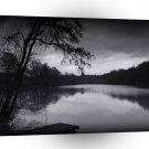 Abstract Landscape Mistic Lake Time A1 Xlarge Canvas