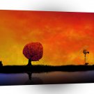 Abstract Landscape N Farm A1 Xlarge Canvas