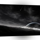 Abstract Landscape Night Planet A1 Xlarge Canvas