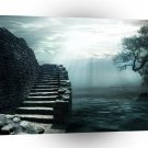Abstract Landscape Stairway To Heaven A1 Xlarge Canvas