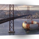 Abstract Landscape Tug Of Life San Francisco A1 Xlarge Canvas