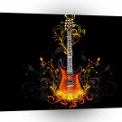 Abstract Music Hot Riffed A1 Xlarge Canvas