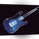 Abstract Music X Ray Rock Guitar A1 Xlarge Canvas