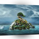 Abstract Natural Force Water Works A1 Xlarge Canvas