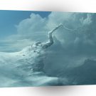 Abstract Natural Force Winter Ice A1 Xlarge Canvas