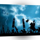Abstract Nature Force Early Dawn Warrior A1 Xlarge Canvas