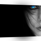 Abstract People Blue Vision A1 Xlarge Canvas