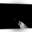 Abstract People Ellegant Women Dark Hood A1 Xlarge Canvas