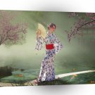 Abstract People Garden Of Elements A1 Xlarge Canvas