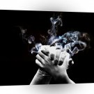 Abstract People Hand To Hand A1 Xlarge Canvas