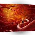 Abstract People Neural Fitness Women A1 Xlarge Canvas