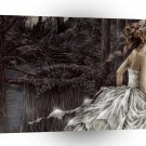 Abstract Sci Fi Distraught Bride A1 Xlarge Canvas