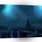 Abstract Sci Fi Eden Lost City A1 Xlarge Canvas