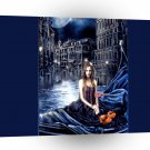 Abstract Sci Fi Venice Violin Music Maker A1 Xlarge Canvas