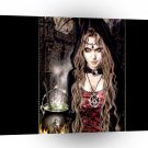 Abstract Sci Fi Witches Dinner A1 Xlarge Canvas