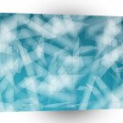 Abstract Shape Crystal Shatters A1 Xlarge Canvas