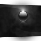 Abstract Shape Dark Sphere A1 Xlarge Canvas