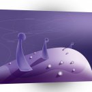 Abstract Shape Planet Of Strange A1 Xlarge Canvas