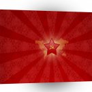 Abstract Shape Russian Ussr Emblem A1 Xlarge Canvas