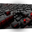 Abstract Shape World Geek Squares A1 Xlarge Canvas