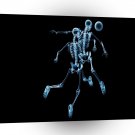 Abstract Skeletons All Bones Football A1 Xlarge Canvas