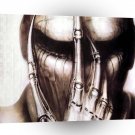 Abstract Skeletons Cybernetic Skull A1 Xlarge Canvas