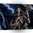 Abstract Skeletons Grim Reaper A1 Xlarge Canvas