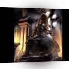 Abstract Skeletons Kings Throne A1 Xlarge Canvas