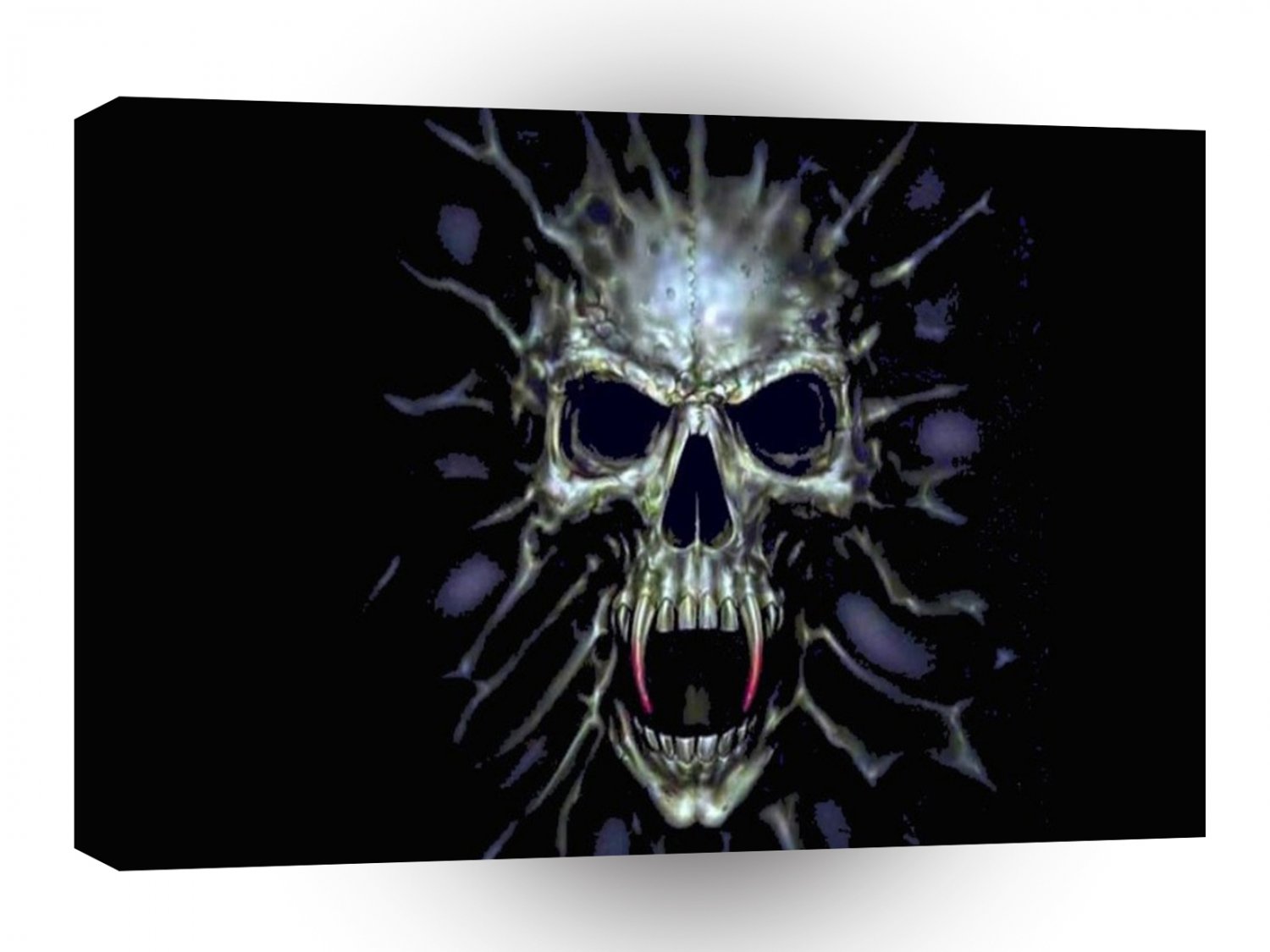 Abstract Skeletons Vampire Extreme A1 Xlarge Canvas