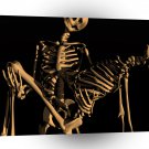 Abstract Skeletons Vurtual Saviour A1 Xlarge Canvas