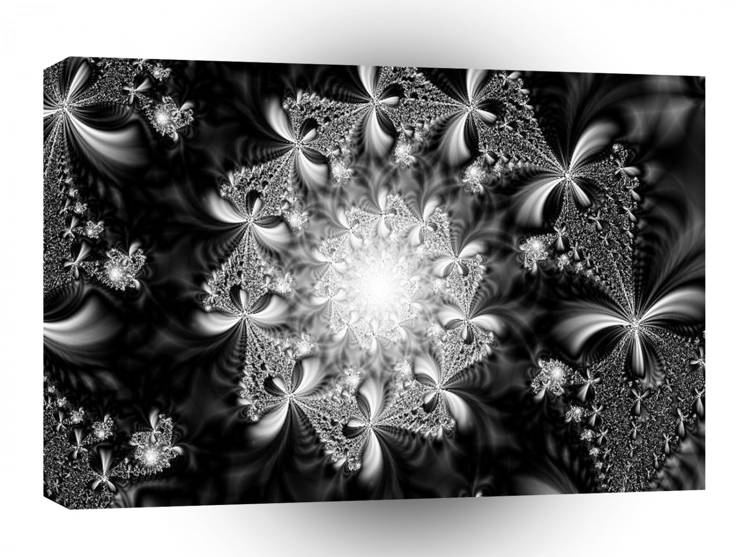 Abstract Spiral Stone Effect A1 Xlarge Canvas